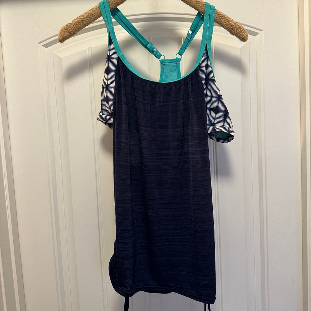 ZeroXposur Tankini Bathing Suit Top Large 12